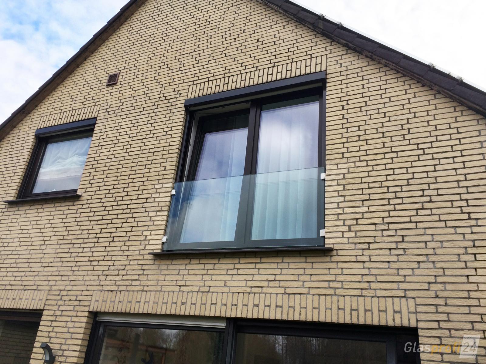 Französischer Balkon aus Glas GLASPROFI24