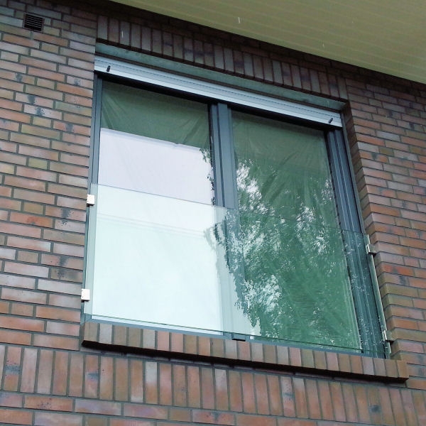 Französischer Balkon aus Glas GLASPROFI24
