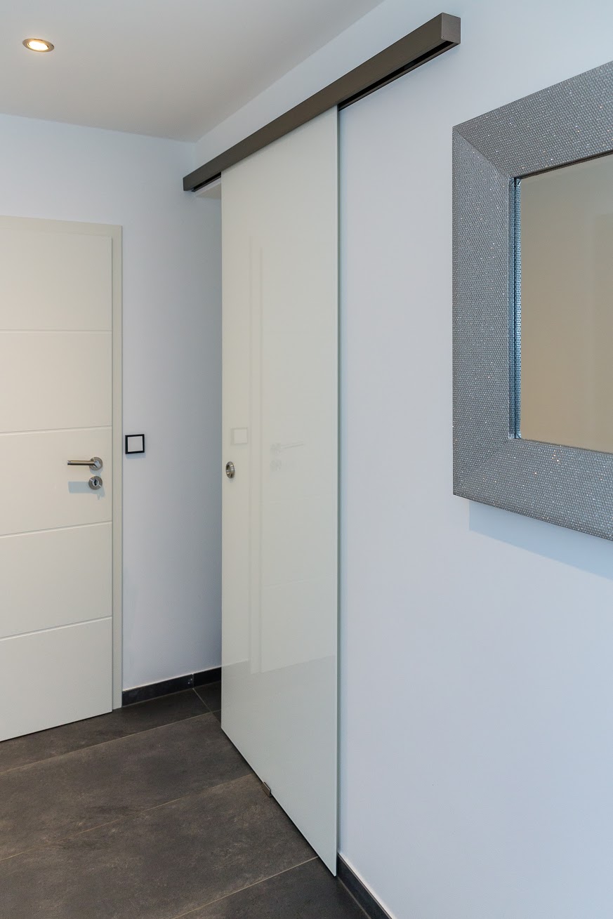 Schiebetür Glas Metall: Moderne und puristische klarglas schiebetür ... Schiebetür Glas Metall: Moderne und puristische klarglas schiebetür ...