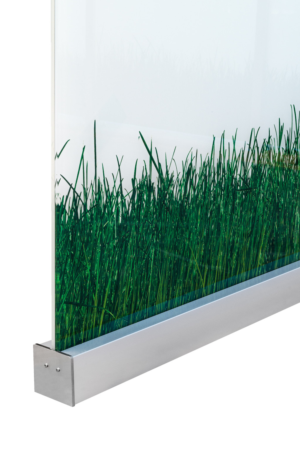 Glaszaun für Garten und Terrasse GLASPROFI24