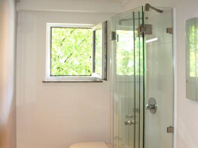 Faltbare - Glasdusche