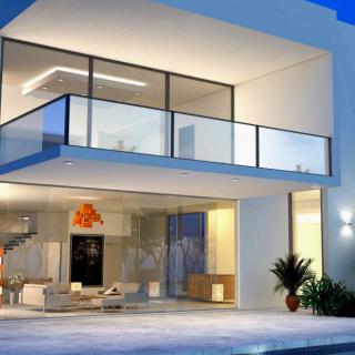 Glasbrüstung Am Haus Jpg