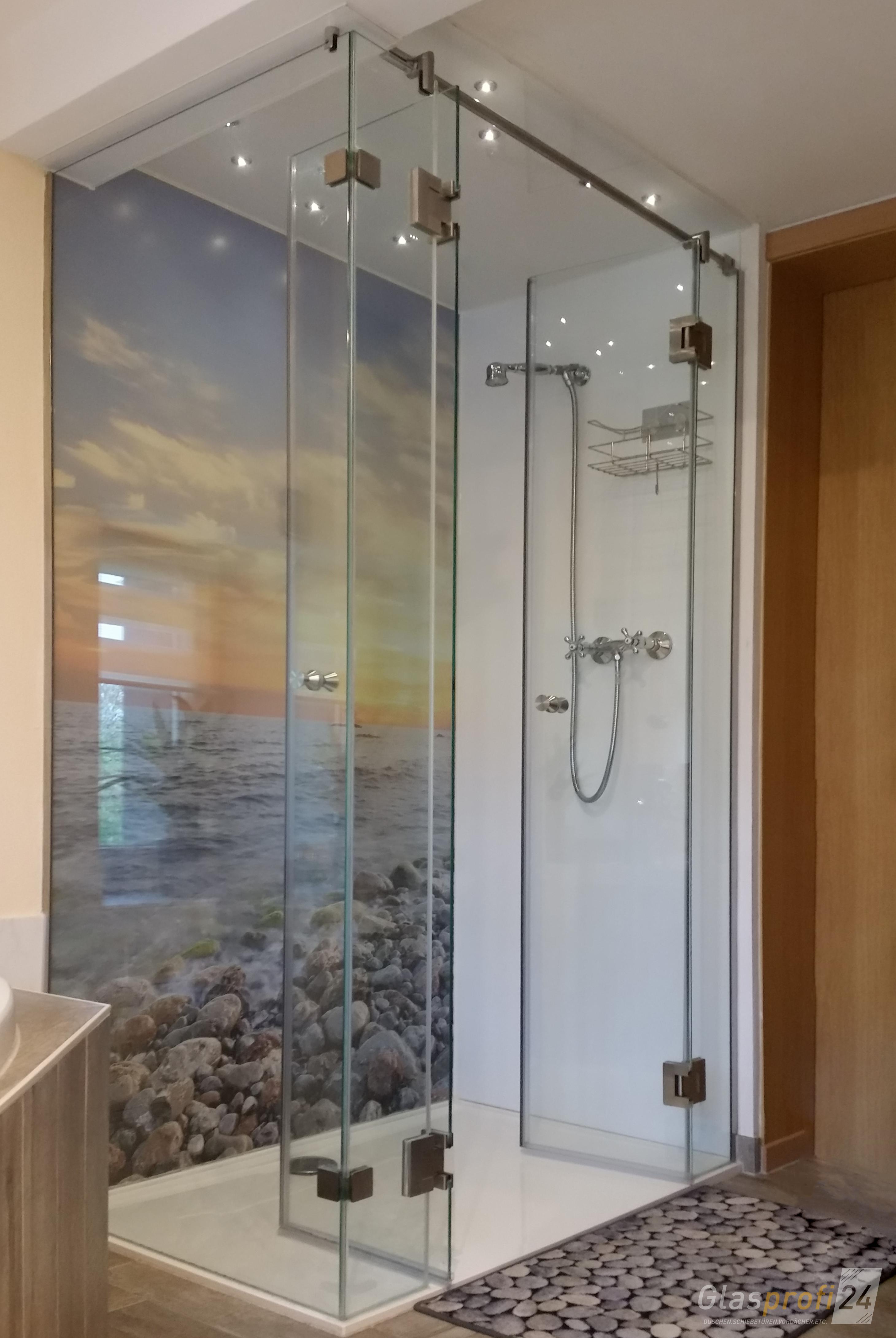 Eckdusche und Duschkabine mit Eckeinstieg | GLASPROFI24