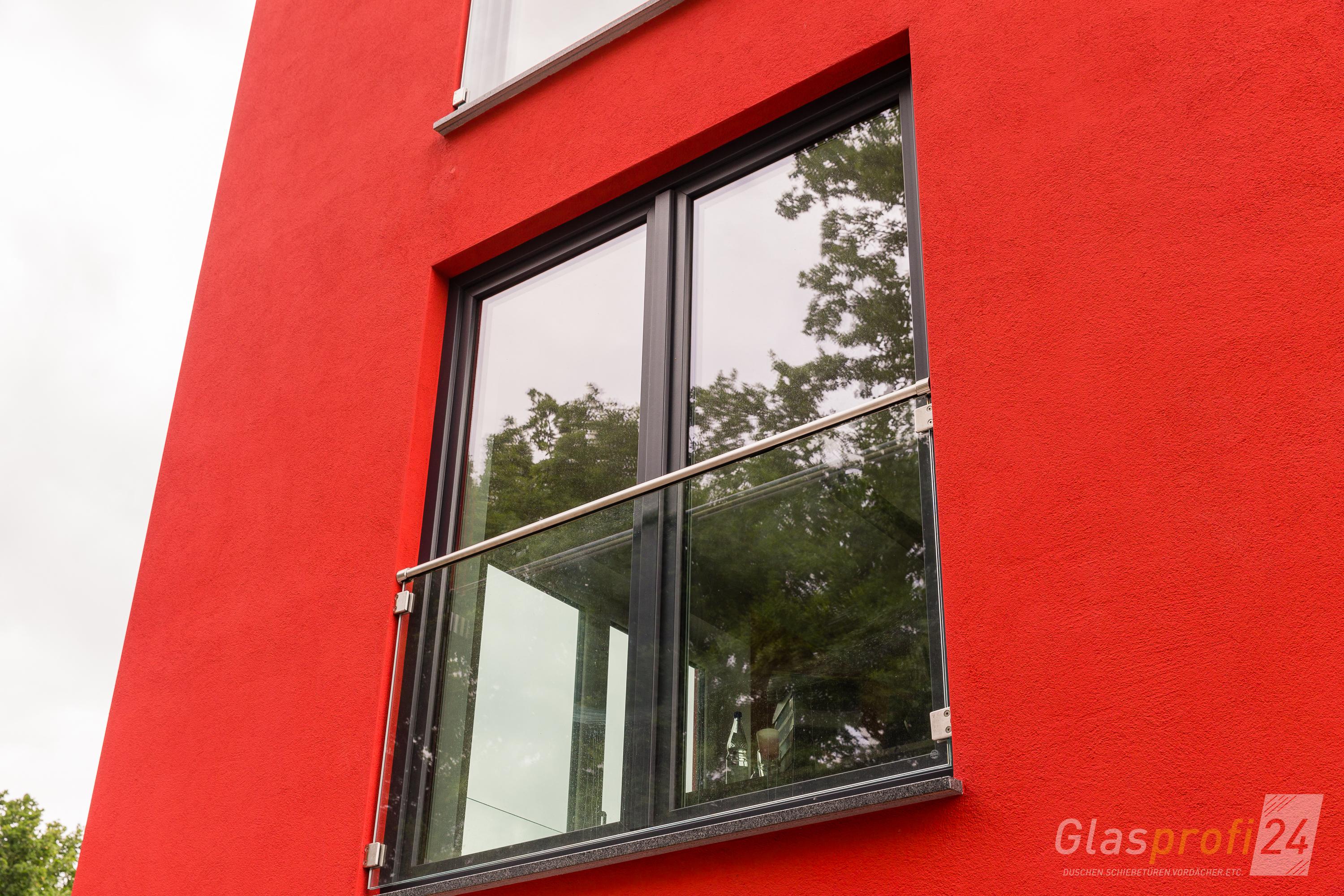 Französischer Balkon aus Glas GLASPROFI24