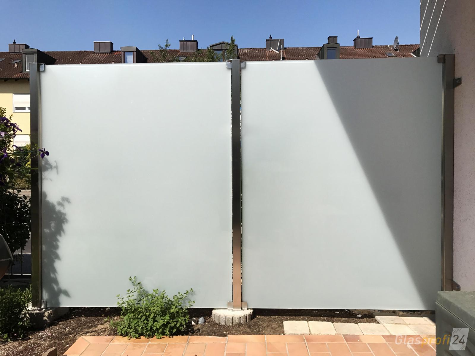 Glaszaun F R Wind Und Sichtschutz Glasprofi24 Glaszaun F R Wind Und Sichtschutz Glasprofi24