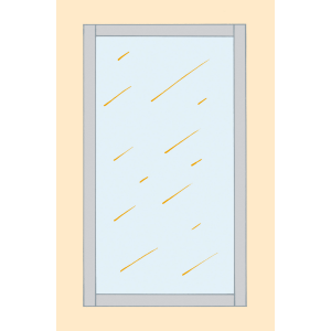 Deckenschiene und U-Profil Boden/Wand