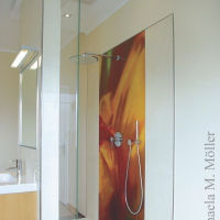 Glas-Rückwand Dusche Glas-Rückwand Dusche