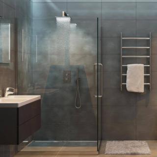 Dusche Aus Glas Ecke