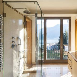 Glasduschkabine U Form