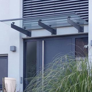Eingangsüberdachung Spada Mit Regenrinne