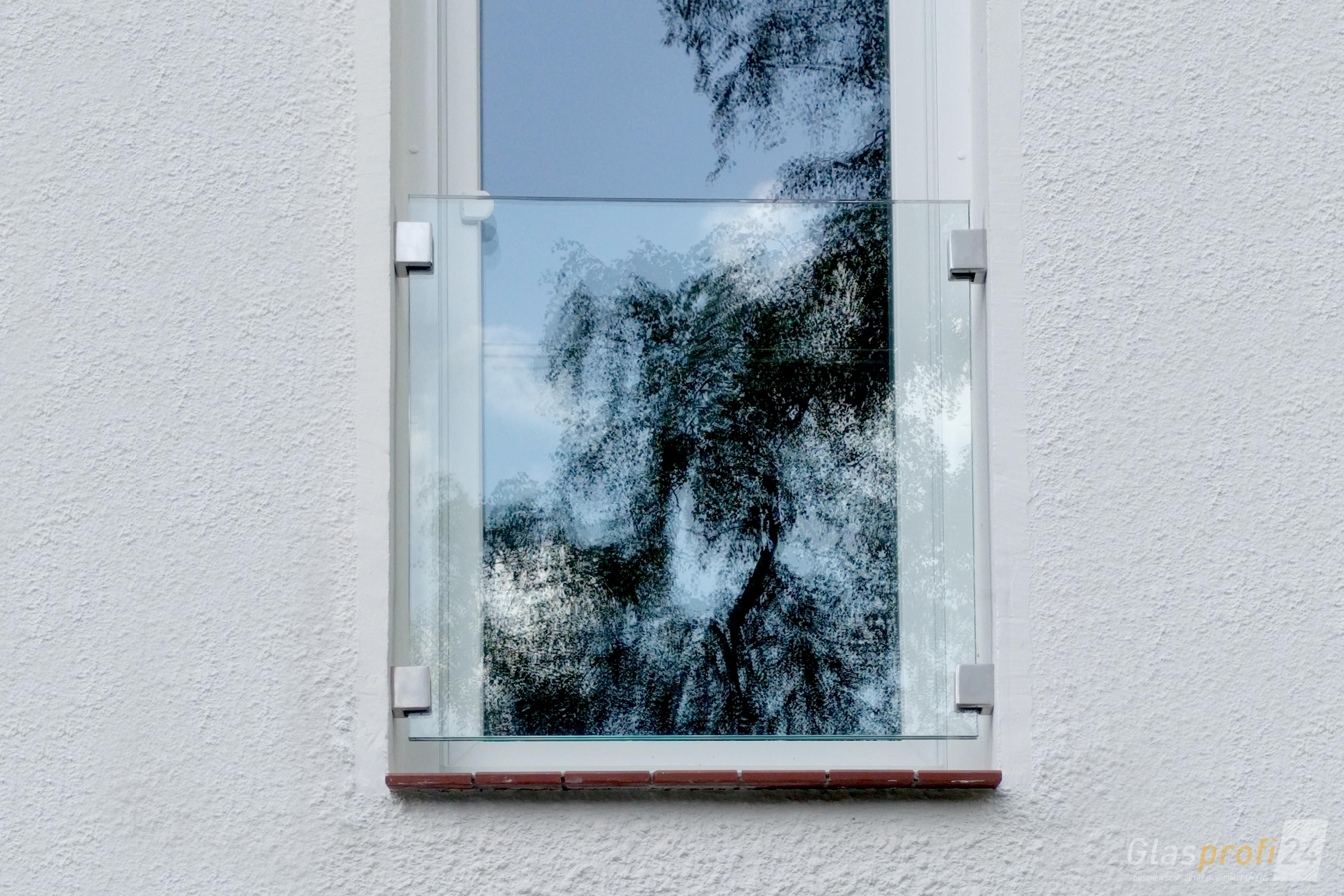 Französischer Balkon aus Glas GLASPROFI24