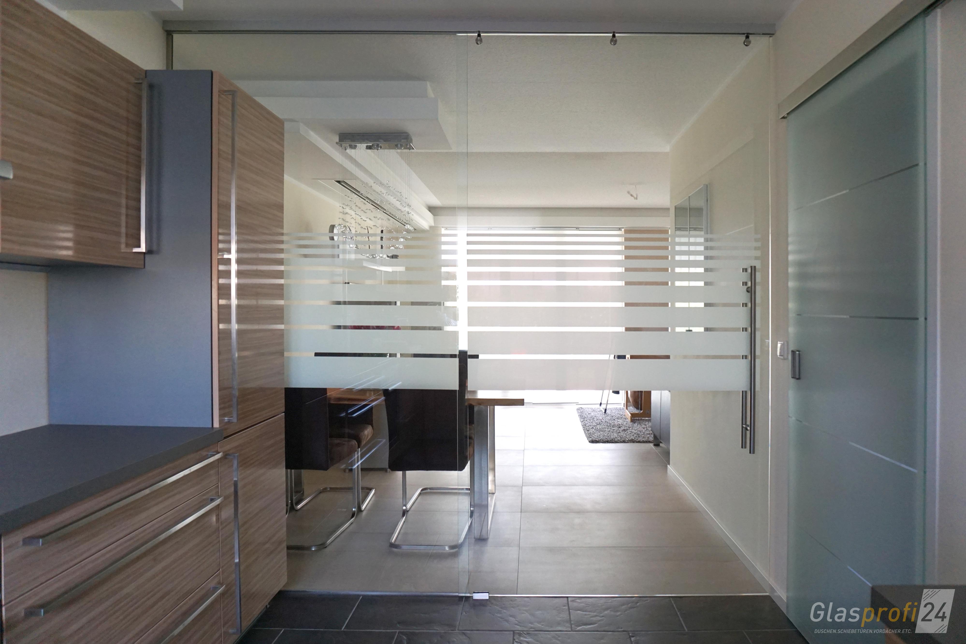 Raumtrennwand aus Glas nach Maß | GLASPROFI24