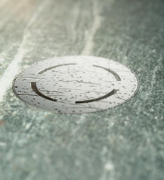 Abflusssysteme in Glaseckduschen