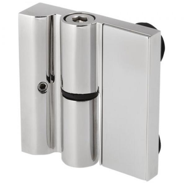 Wand-Glas Scharnier Angular mit 90 Grad linear mit Abdeckplatte