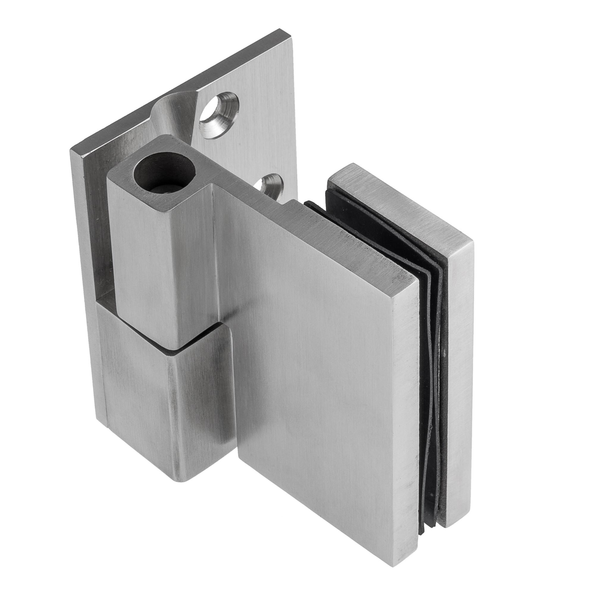 Wand-Glas Scharnier mit Abdeckplatte für Eckduschkabine