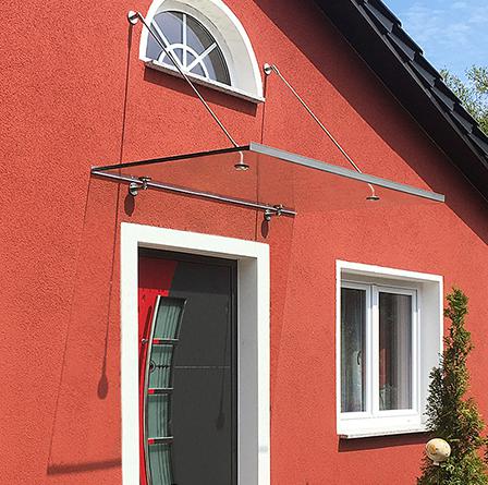 Vordach Punto zwei Punkthalter