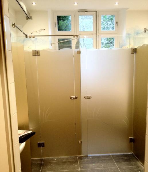WC Glas-Kabine