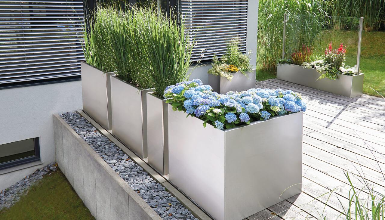 Glaszaun für Garten, Terrasse und Balkon