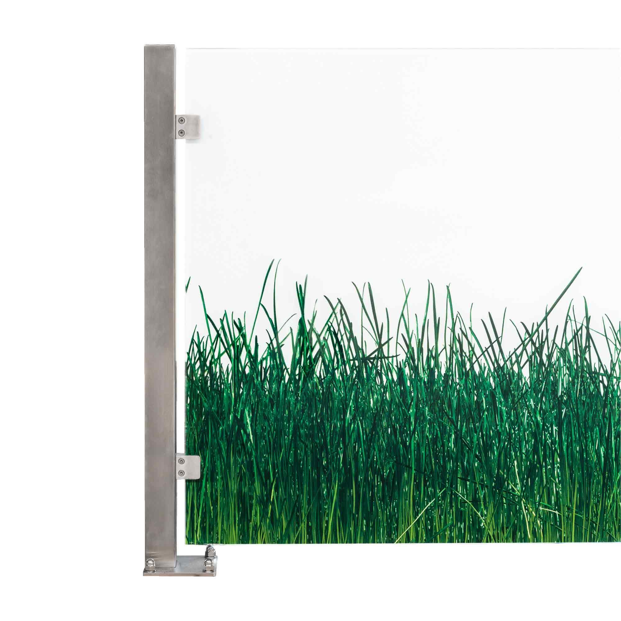 Sichtschutz aus Glas für den Garten GLASPROFI24
