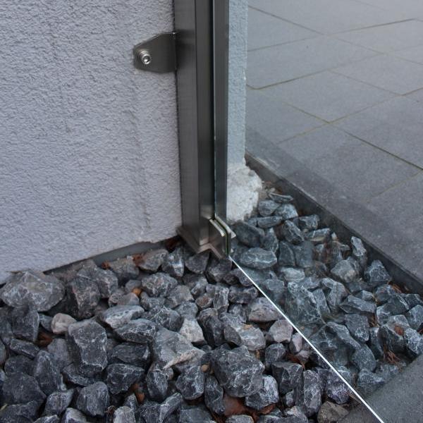 Wandbefestigung des Endpfostens