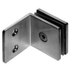 Classic Winkelverbinder Glas Wand 90 °