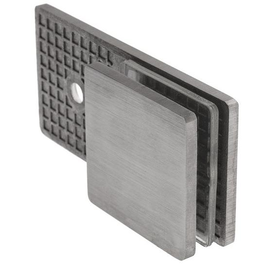 Längsverbinder Glas Wand 180 ° in den Ausführungen matt oder glänzend