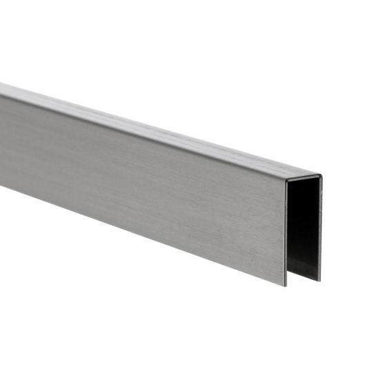U-Profil für Glasstärke 8 - 10 mm Glasdusche