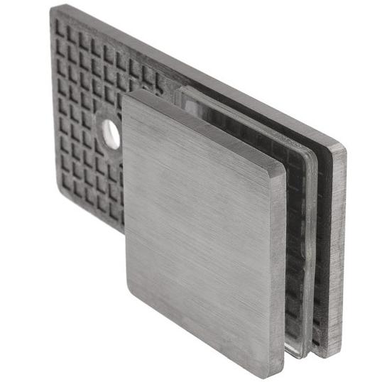 Verbinder längst von Glas und Wand 90 Grad matt oder hochglänzend Serie Netto