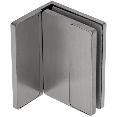 Winkelverbinder Glas Wand 90 Grad der Serie Fermata