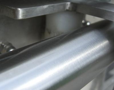 Gebürstetes Edelstahl V2A bzw. V4A