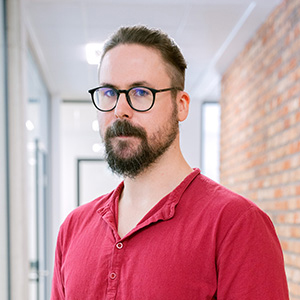 Kevin Pähler vor der Holte